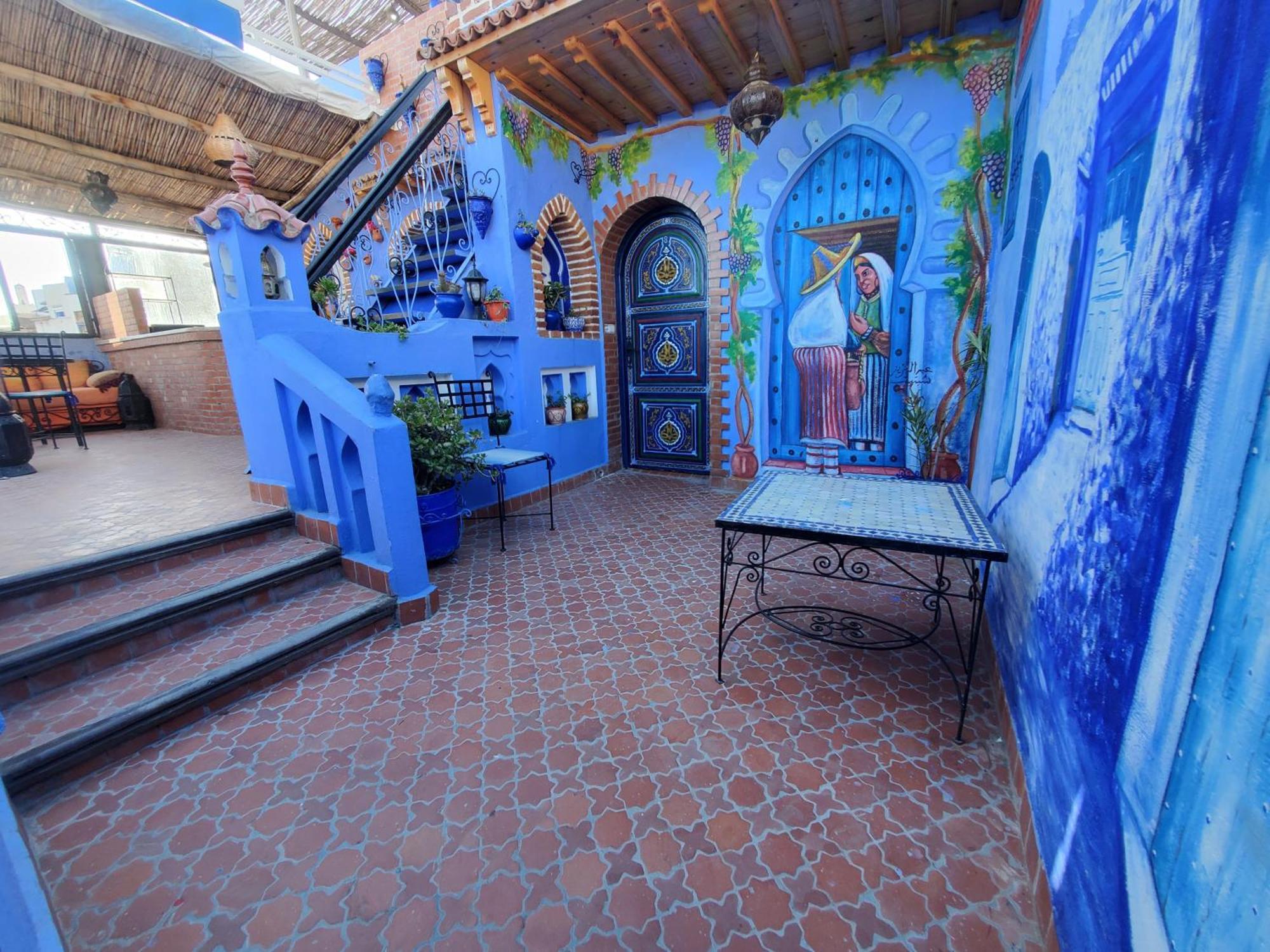 Blue City Chefchaouen Exterior foto
