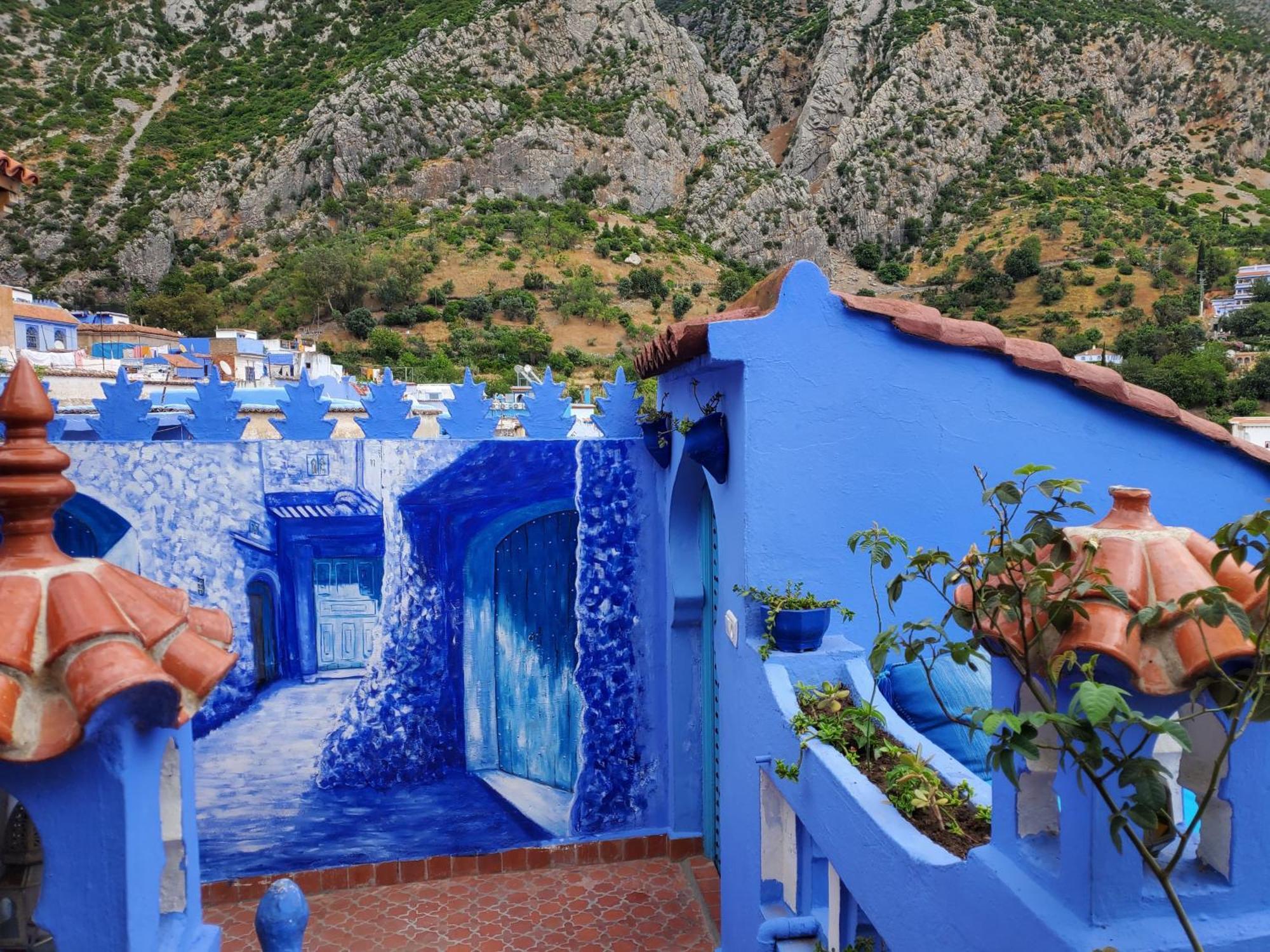Blue City Chefchaouen Exterior foto